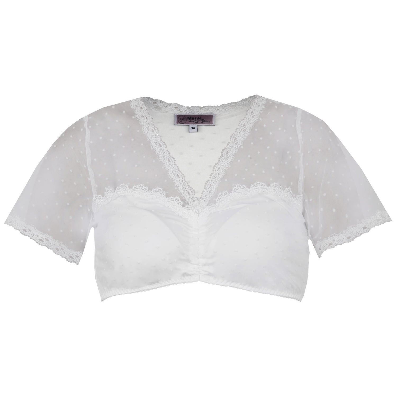 marjo-dirndlbluse-anzing-kurzarm-offwhite image 1