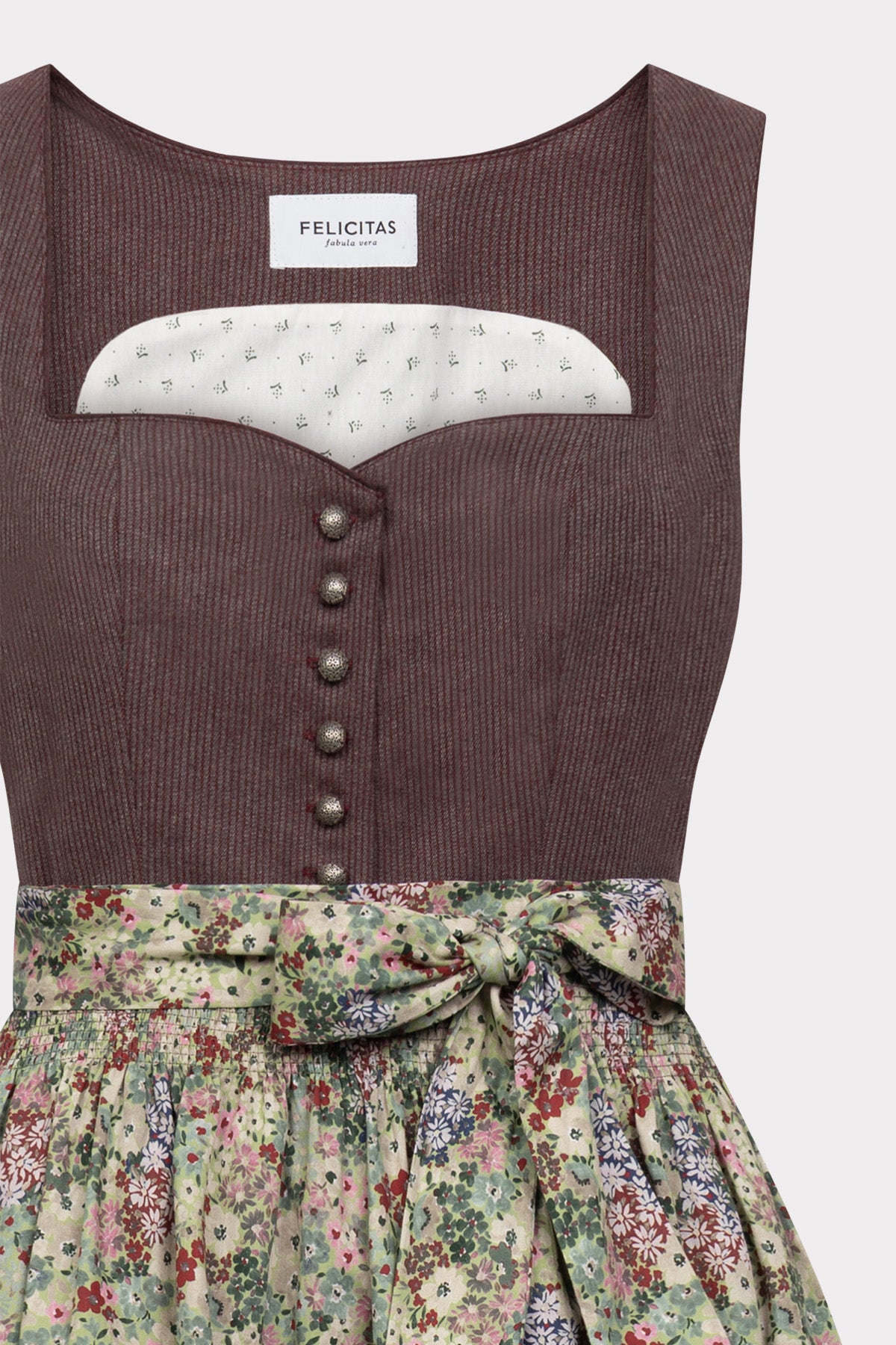 felicitas-dasha-damen-dirndl-kirsch-mit-herzausschnitt-baumwolle image 3