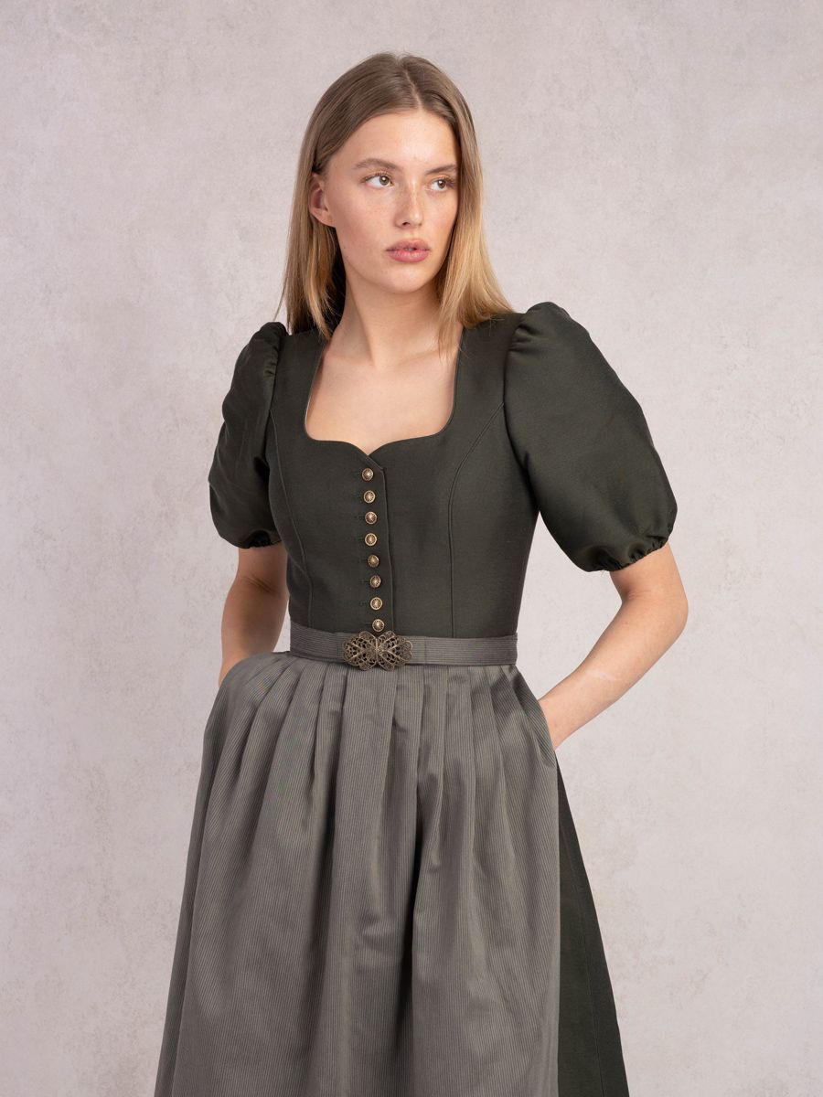 heimatgl-ck-dirndl-lisbeth-olive-jacquard-rmeldirndl image 2