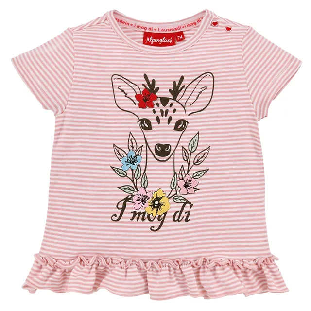 trachtenland-bondi-baby-m-dchen-t-shirt-rehkitz-86752-rosa-geringelt image 1