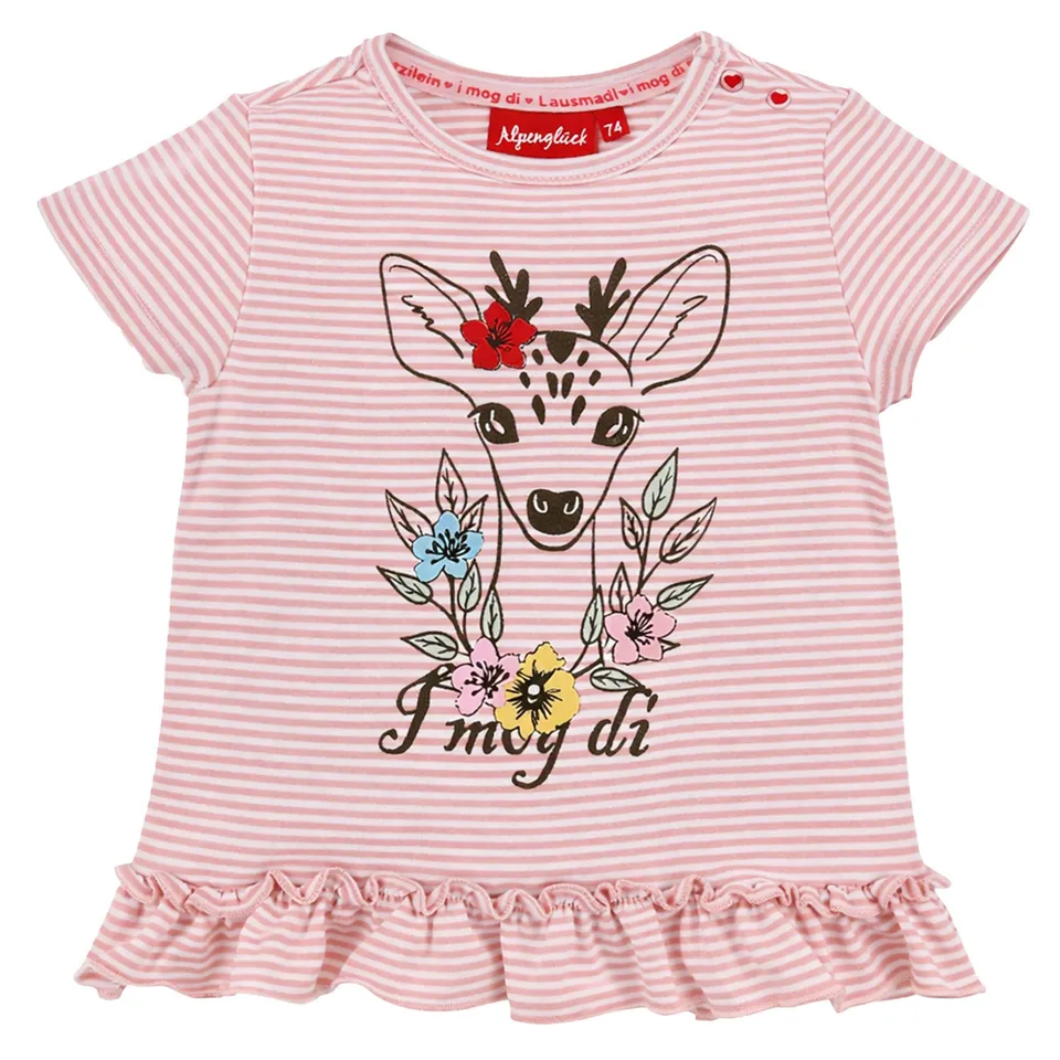 trachtenland-bondi-baby-m-dchen-t-shirt-rehkitz-86752-rosa-geringelt image 1