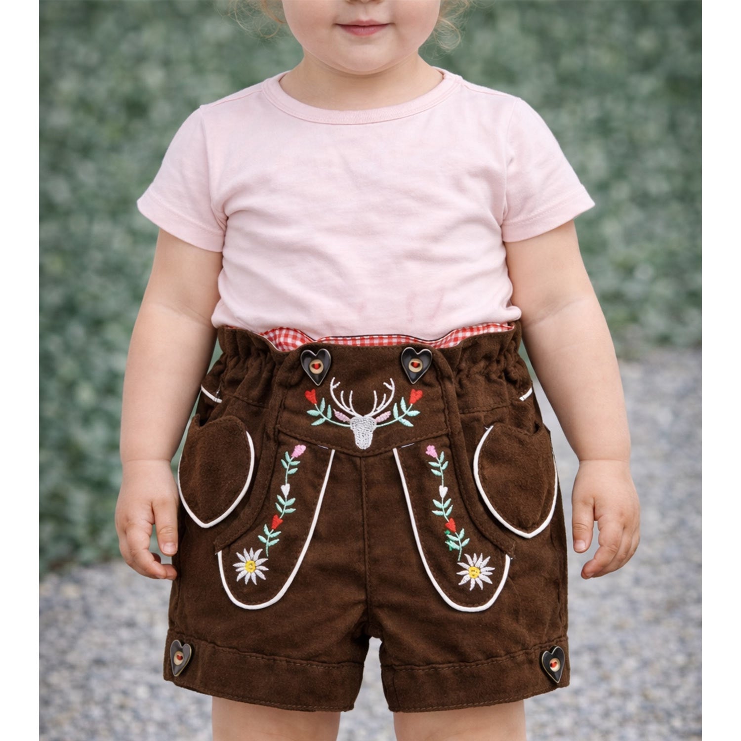 trachtenland-bondi-m-dchen-kunstleder-shorts-hirsch-86855-braun-shorts image 6