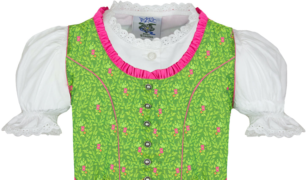 trachtenland-isar-trachten-kinder-dirndl-mandy-3-tlg-pink-gr-n image 4