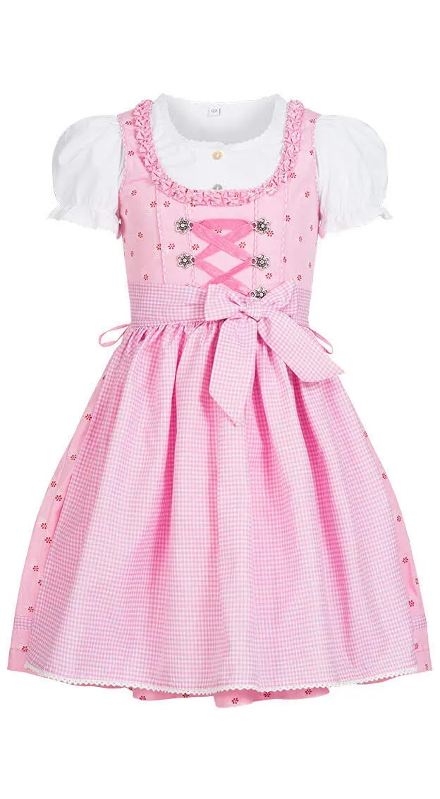 n-bler-linda-m-dchen-dirndl-3-teiliges-set-rosa-inkl-bluse-und-sch-rze image 1