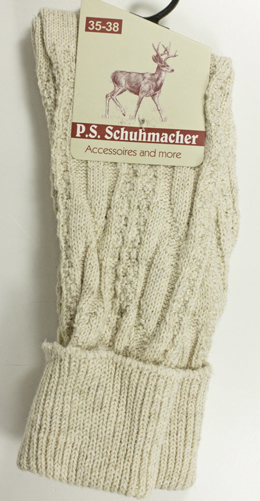 trachtenland-kurze-trachtensocken-mit-zopfmuster-natur image 3