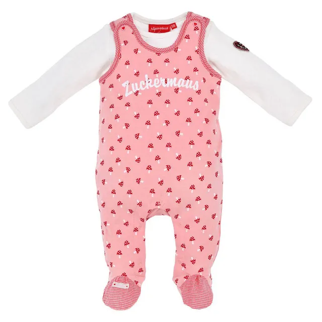 bondi-baby-strampelanzug-zuckermaus-2-tlg-86676-soft-rose image 1