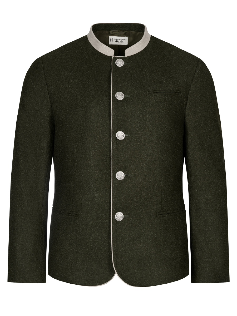 heimatgl-ck-janker-josef-oliv-beige-herren-janker image 1