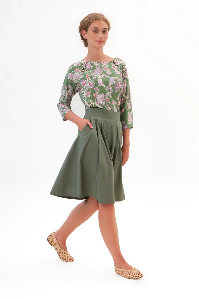 felicitas-trachtenrock-rosa-damen-baumwollrock-64er-l-nge image 1
