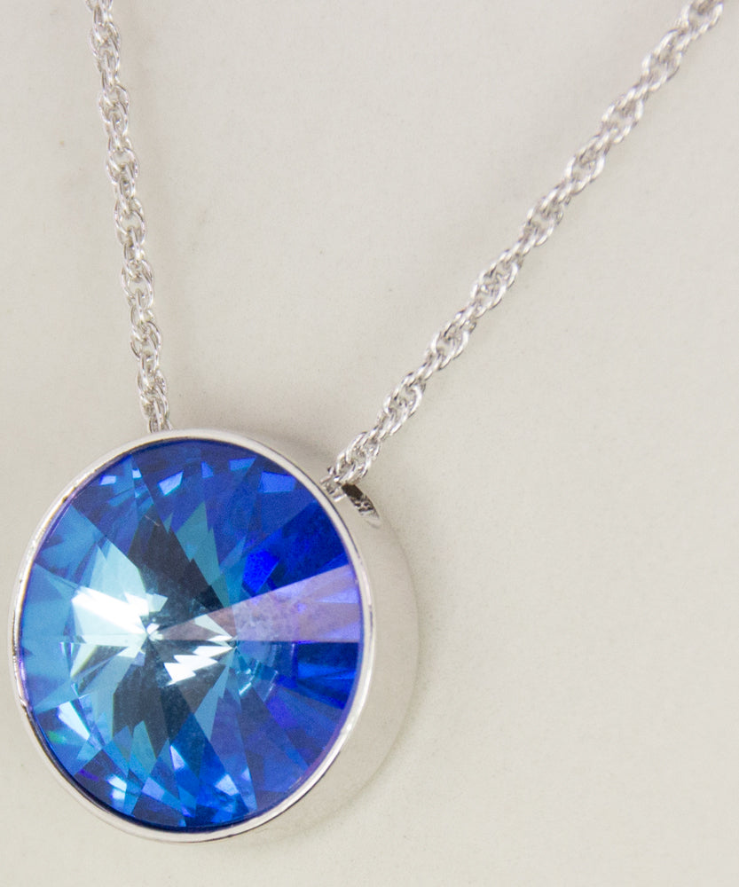 trachtenland-luisia-halskette-sinja-14-mm-collier-silber-royal-blue-delite image 2