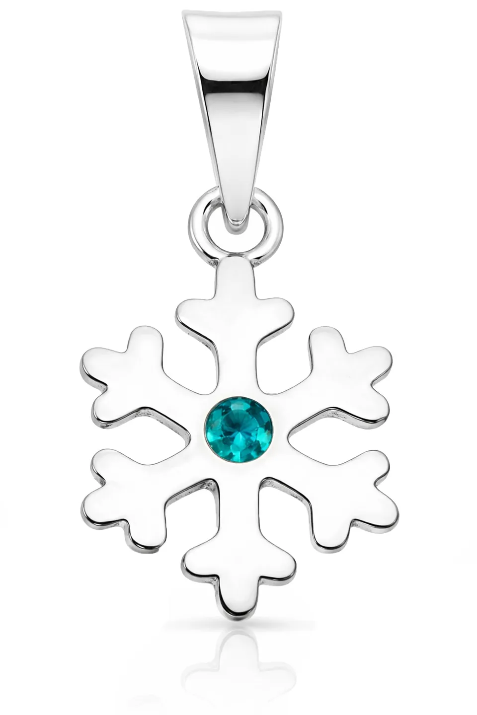 luisia-kettenanh-nger-schneeflocke-mit-kristall-von-swarovski-925-sterling-silbe image 1