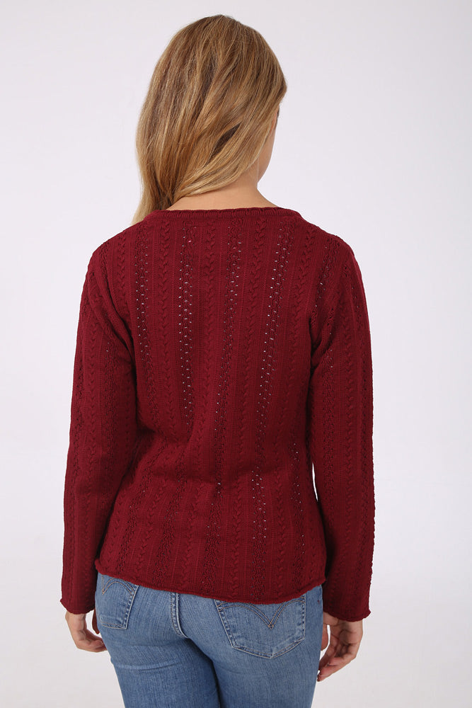 trachtenland-kr-ger-augusta-damen-trachtenjacke-bordeaux-rot image 5
