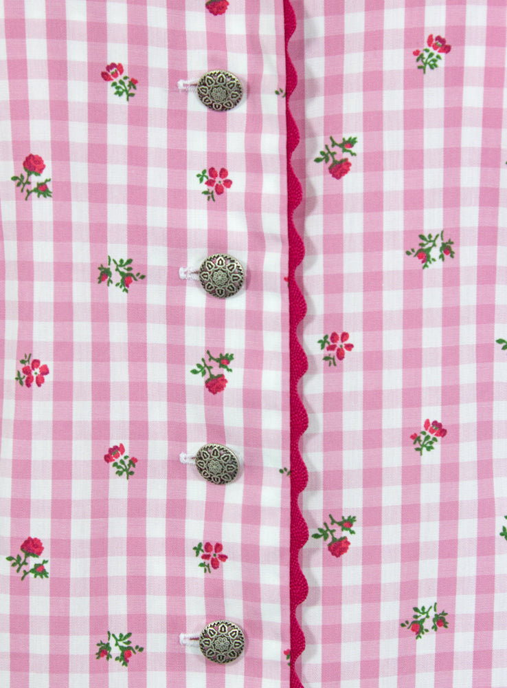 trachtenland-pierre-marcel-trachtenbluse-amelie-stehkragen-rosa-bl-mchen image 4