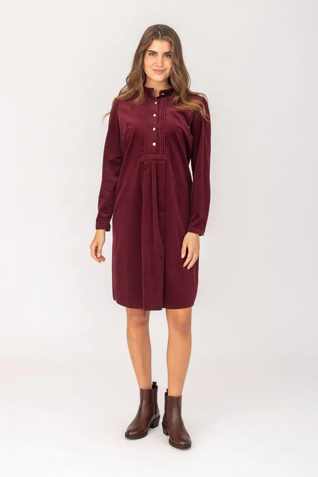 felicitas-kleo-damen-kleid-baumwollcord-bestseller image 1