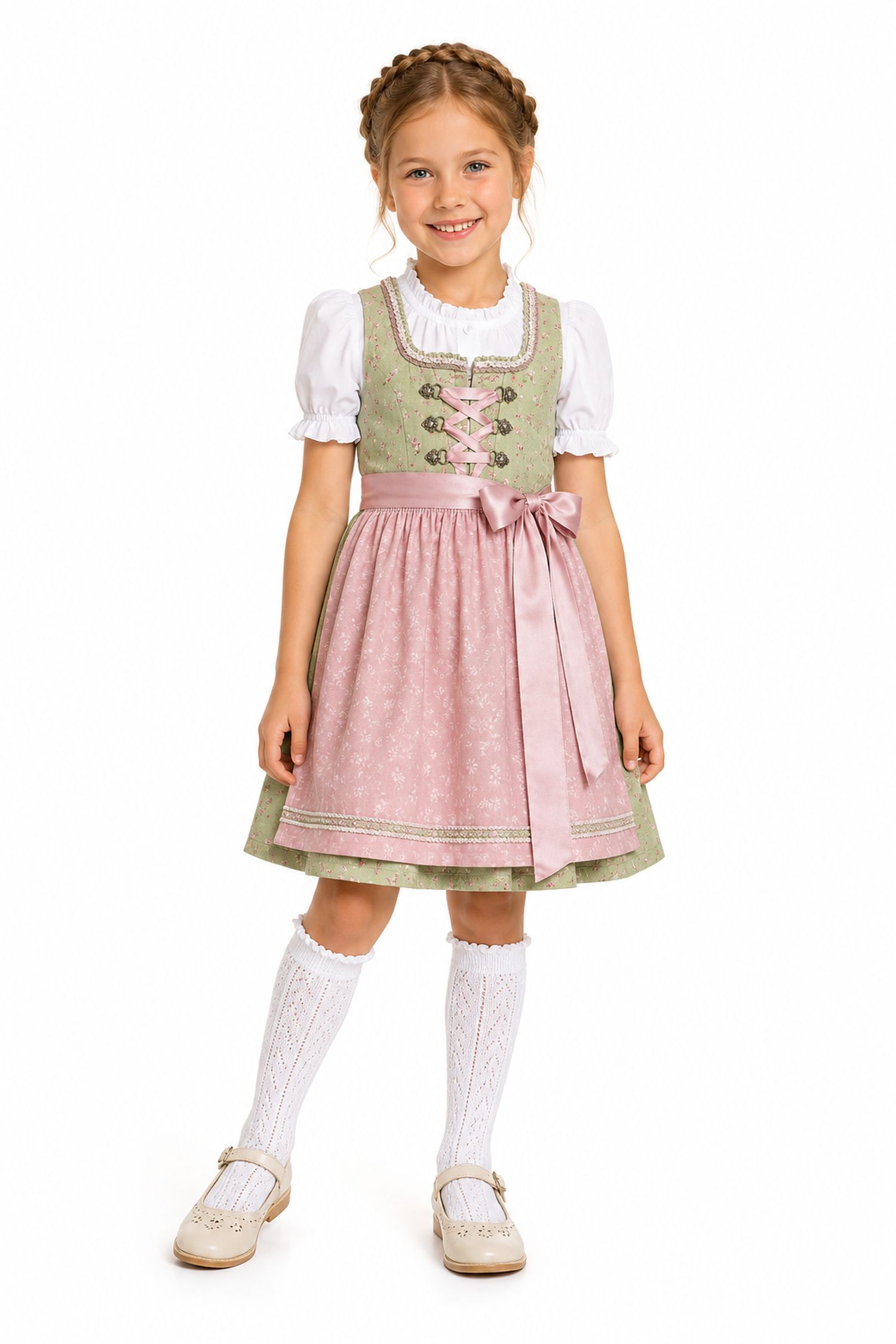 trachtenland-kinder-trachten-kniestr-mpfe-ajour-11040-h-kellook-wei image 2