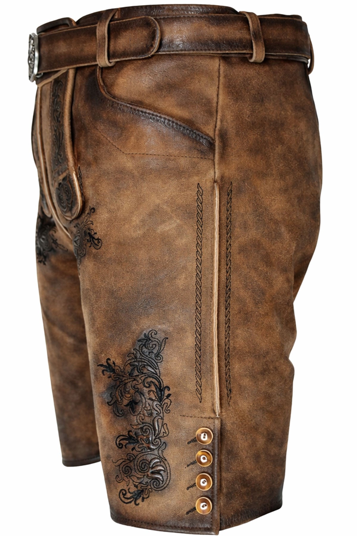 trachtenland-maddox-herren-lederhose-altrei-kurz-nappato-sand-mit-g-rtel image 5