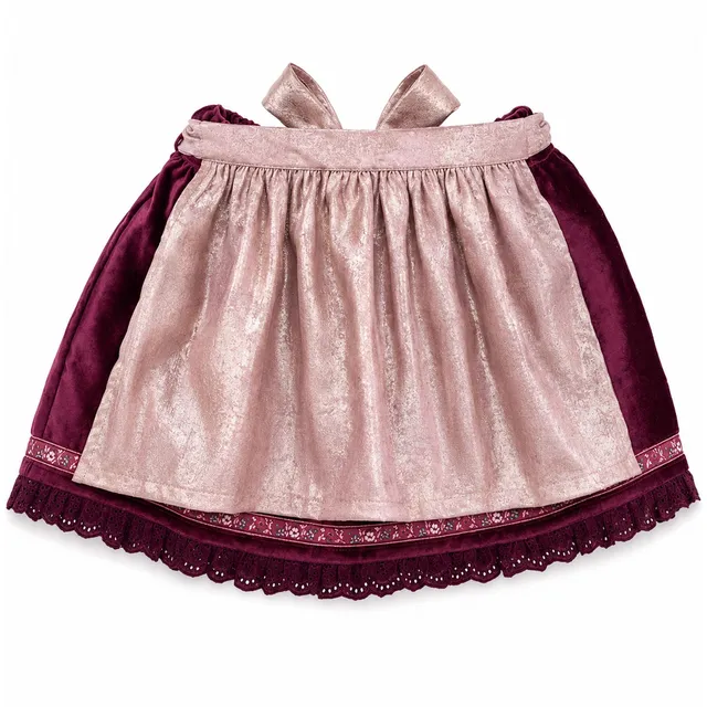 trachtenland-bondi-m-dchen-samtrock-mit-sch-rze-26104-blueberry image 1