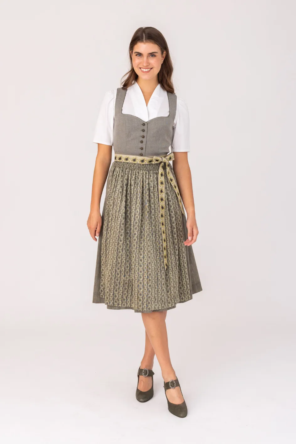 felicitas-dillie-damen-dirndl-stretch-bamboo-jacquard-mit-sch-rze image 1