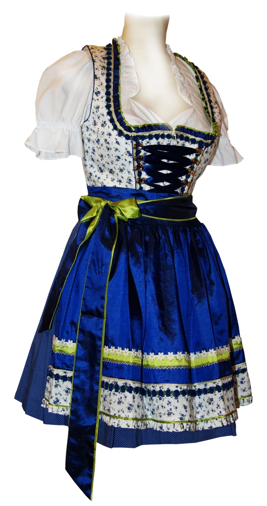 trachten-benkert-herzi-dirndl-blau-gr-n image 1
