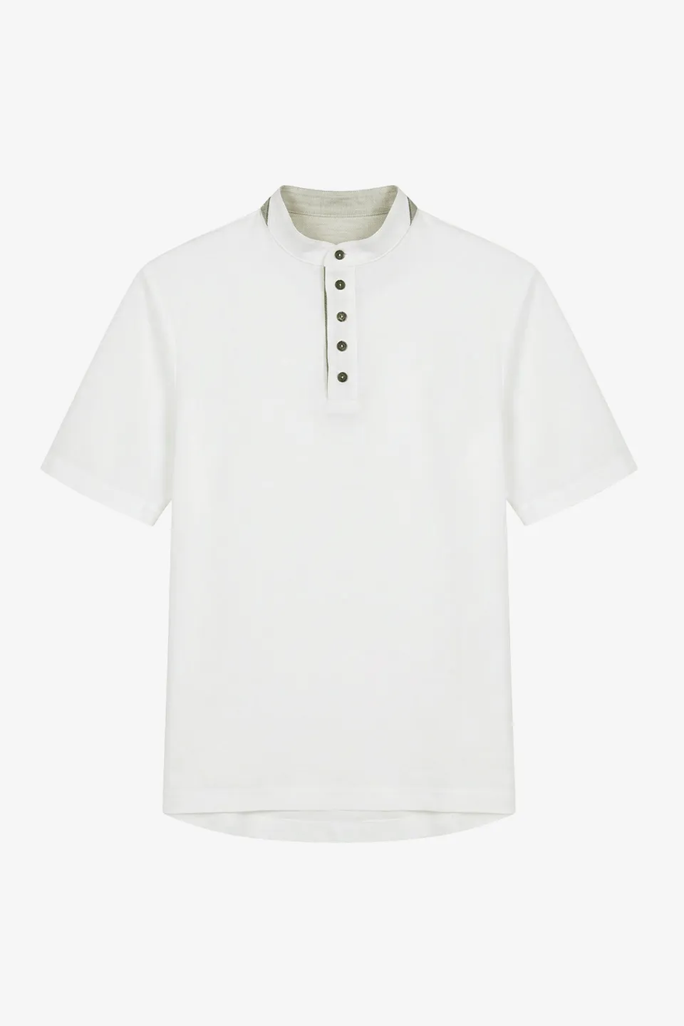 felicitas-herren-shirt-paul-kurzarm-polo-aus-leinen-viskose-baumwolle image 1
