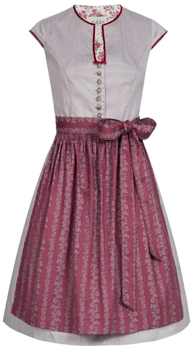 n-bler-dirndl-midi-claudia-silber-festlich image 1