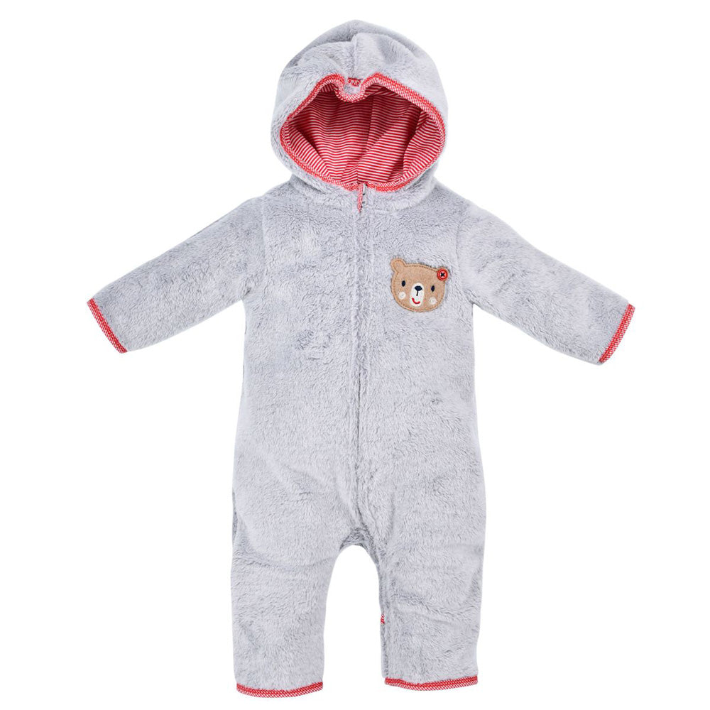 bondi-baby-puscheloverall-teddy-93766-grey-melange-grau image 1