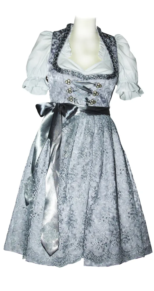 trachten-benkert-silberstar-dirndl-silber-grau image 1