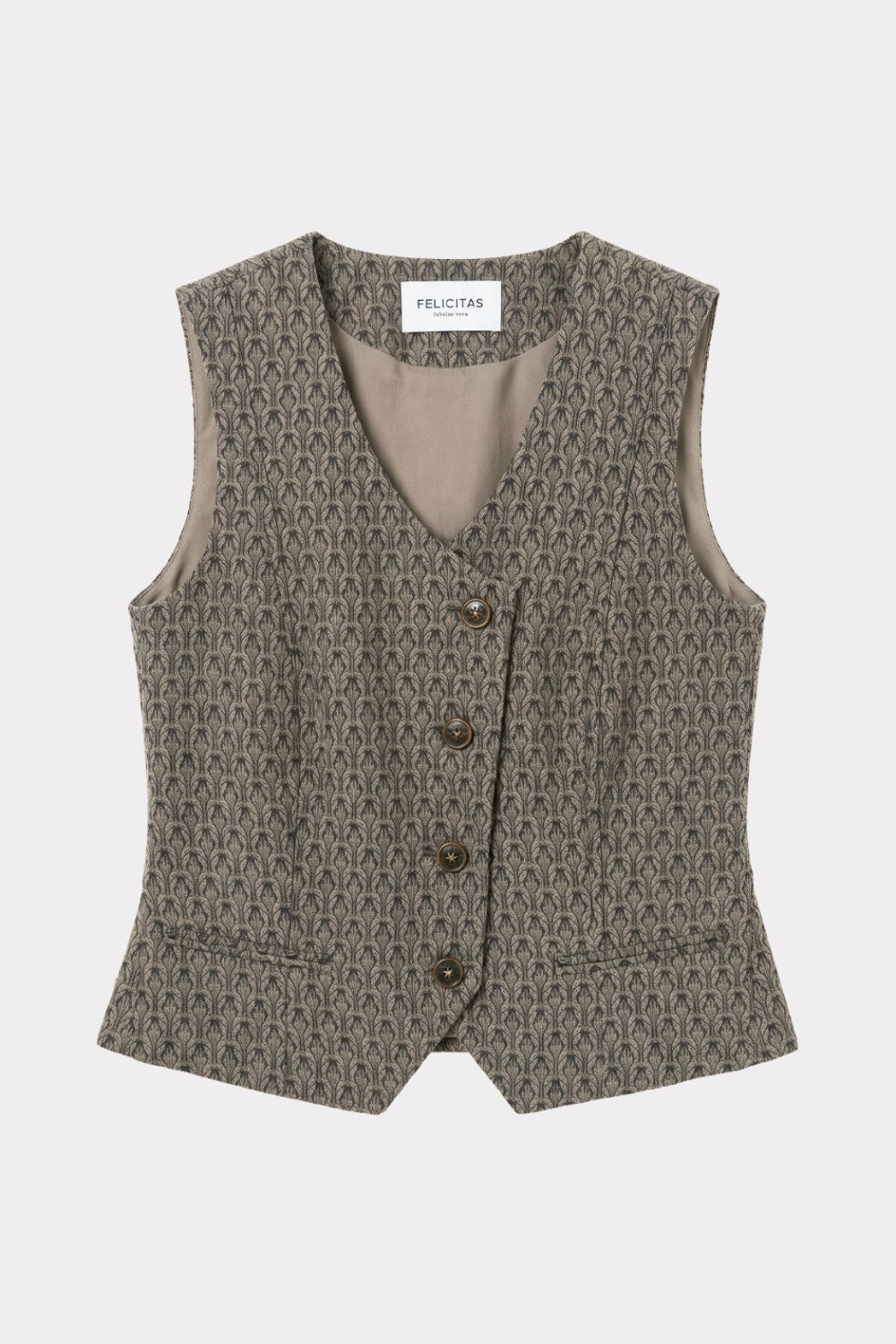 felicitas-wanessa-damen-weste-kurz-asymmetrisch-jacquard image 1
