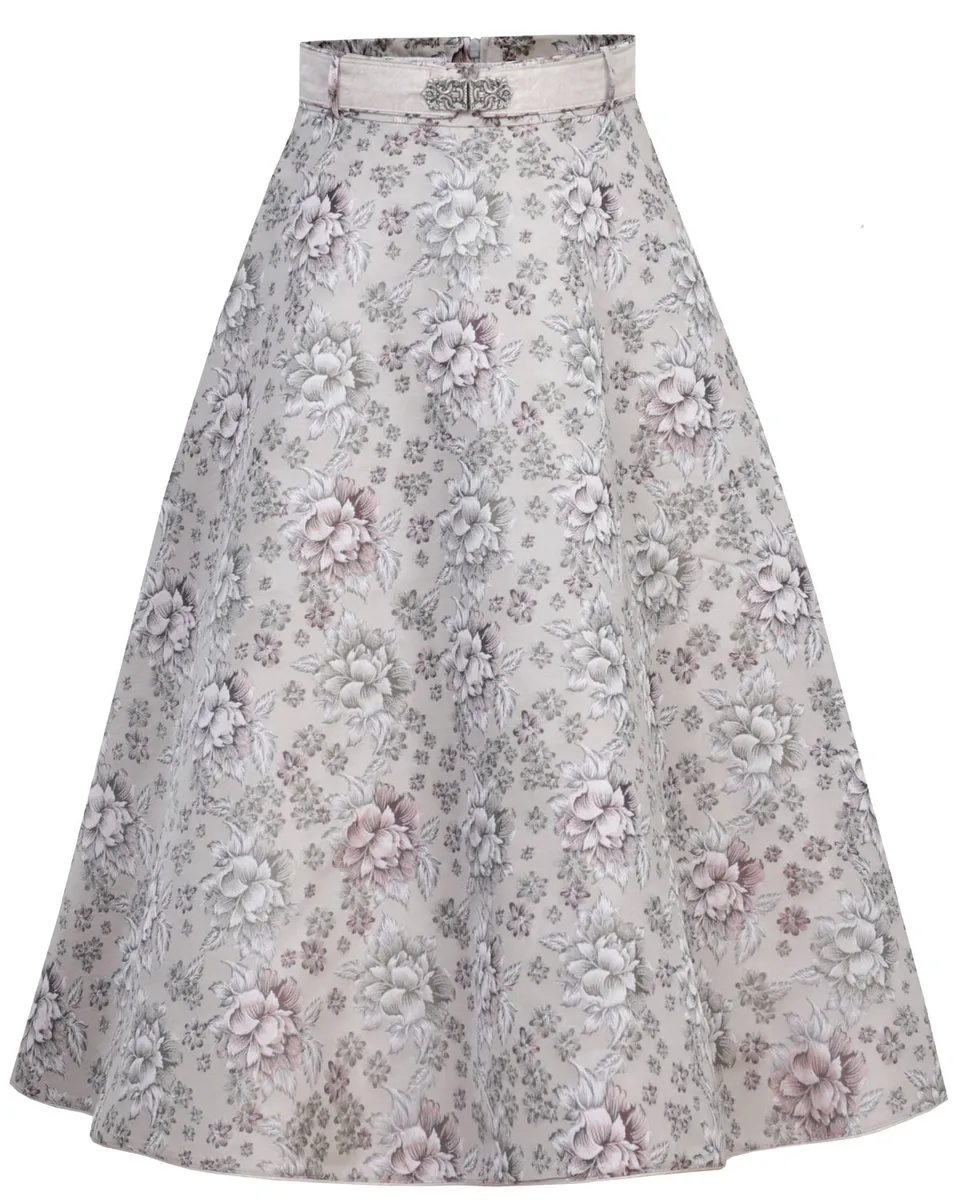 marjo-damen-trachtenrock-bianca-blumenmuster-900070-champagner-mauve-70-cm image 1