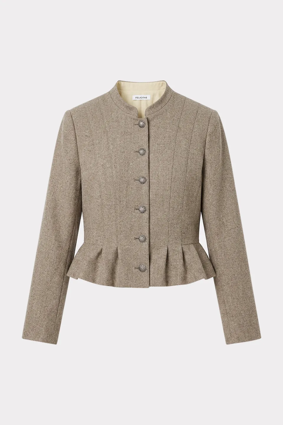 felicitas-jadelyn-damen-jacke-baumwoll-flanell-gestreift image 1