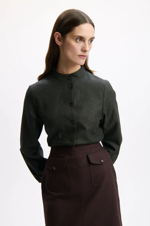 felicitas-josana-damen-woll-jacke-stehkragen image 1