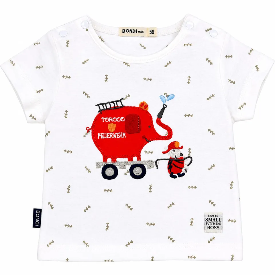 trachtenland-bondi-baby-kleinkinder-t-shirt-feuerwehr-93681-wei-kurzarmshirt image 1