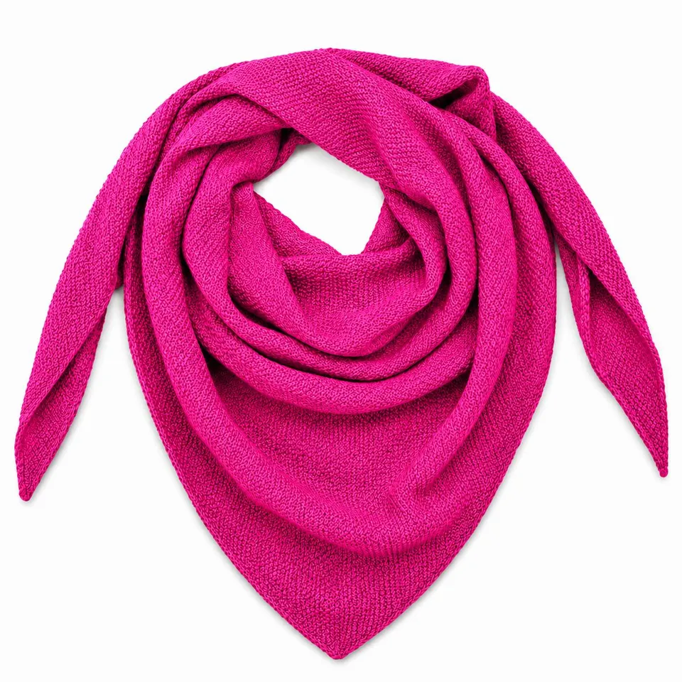 trachtenland-xl-strick-dreieckstuch-schal-200-x-80-cm-pink image 1