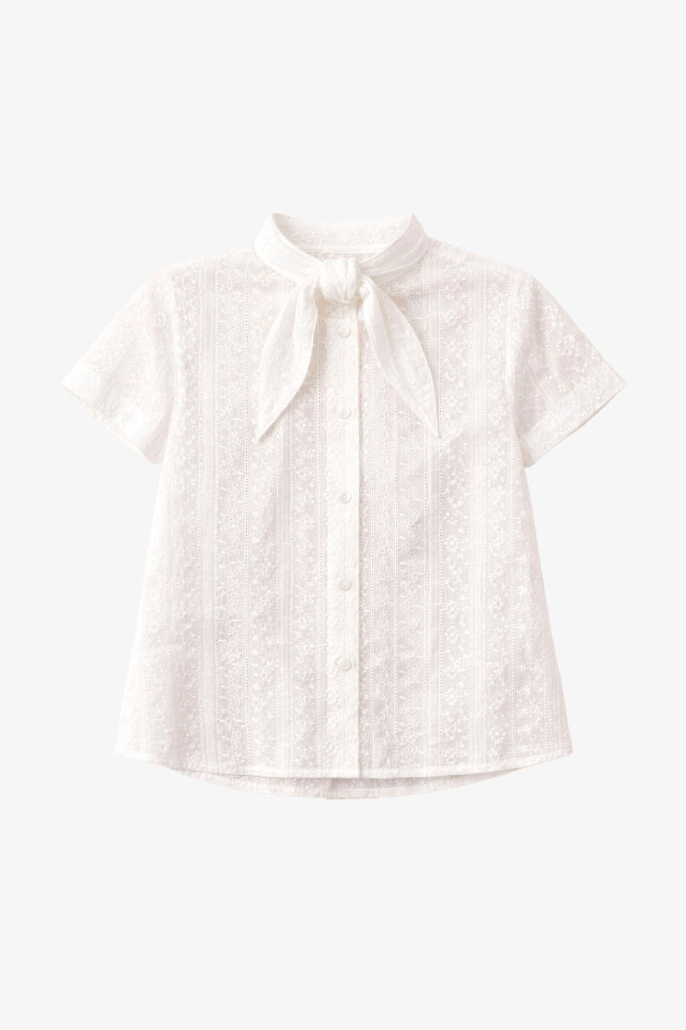 felicitas-damen-bluse-beline-kurzarm-aus-baumwoll-lochstick image 1