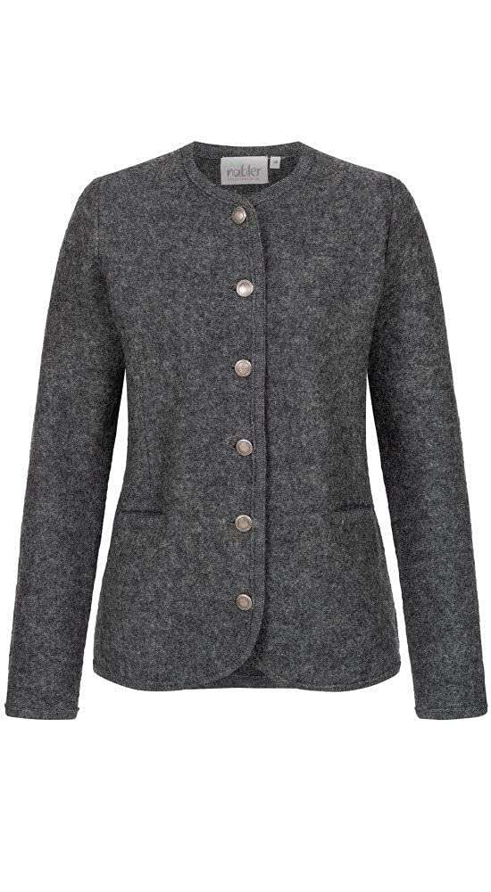 n-bler-walkjacke-sina-damen-langarm-anthrazit-grau-gr-46 image 1