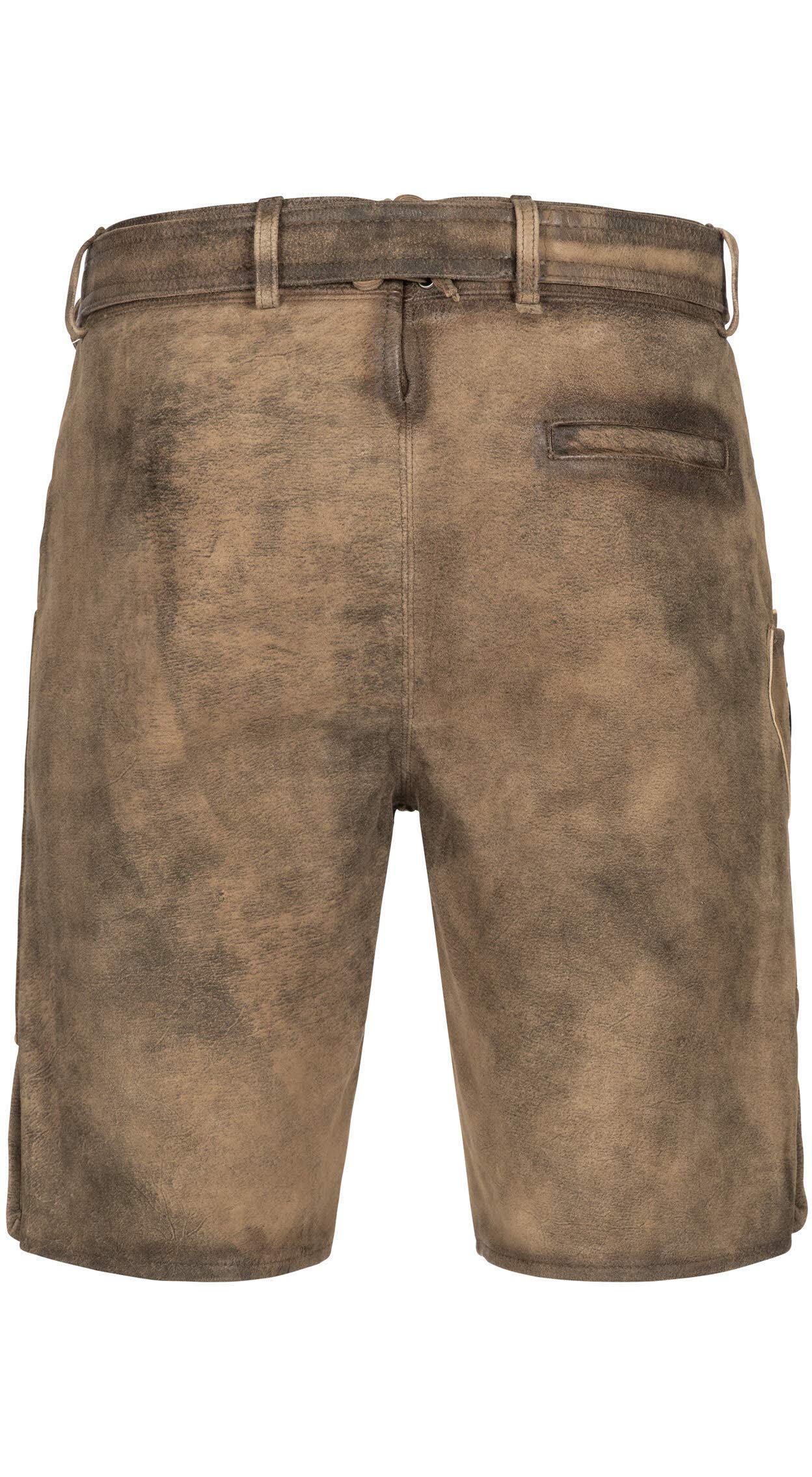 n-bler-lederhose-kurz-achim-in-braun-aus-ziegenleder image 3