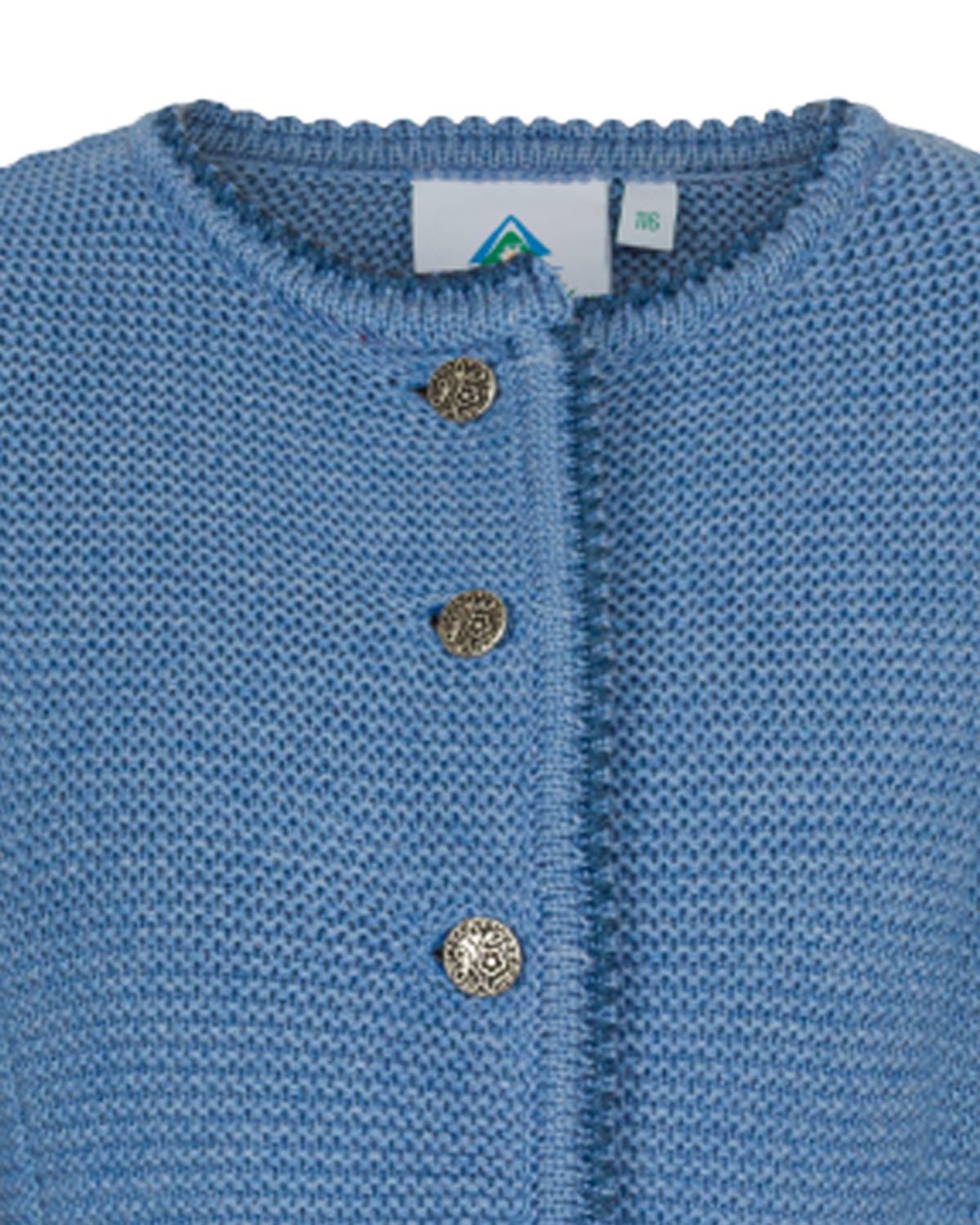 trachtenland-isar-trachten-kinder-strickjacke-amy-47068-jeansblau image 2