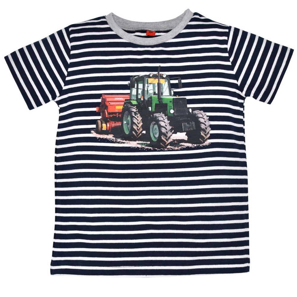 trachtenland-bondi-jungen-t-shirt-traktor-33158-blau-wei-gestreift image 1