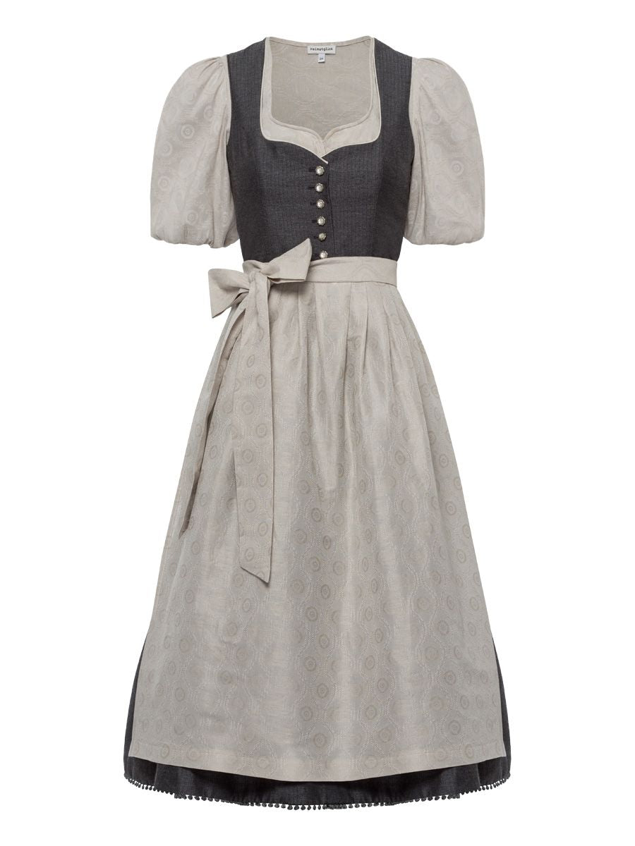 heimatgl-ck-dirndl-gerda-grau-jacquard-mit-spitzenbord-re image 6