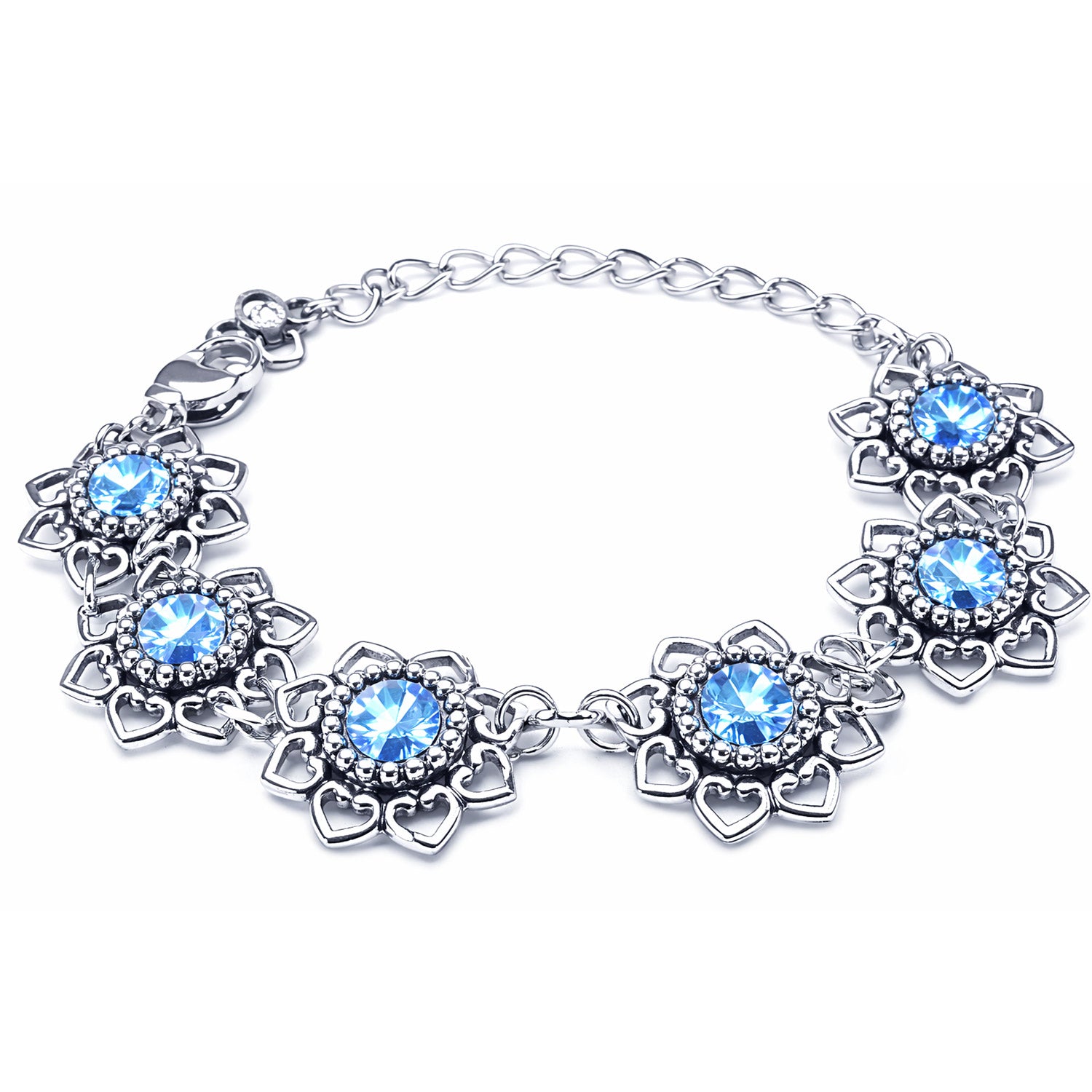 trachtenland-luisia-armband-leandra-herzbl-ten-armband-light-safir-hellblau image 2