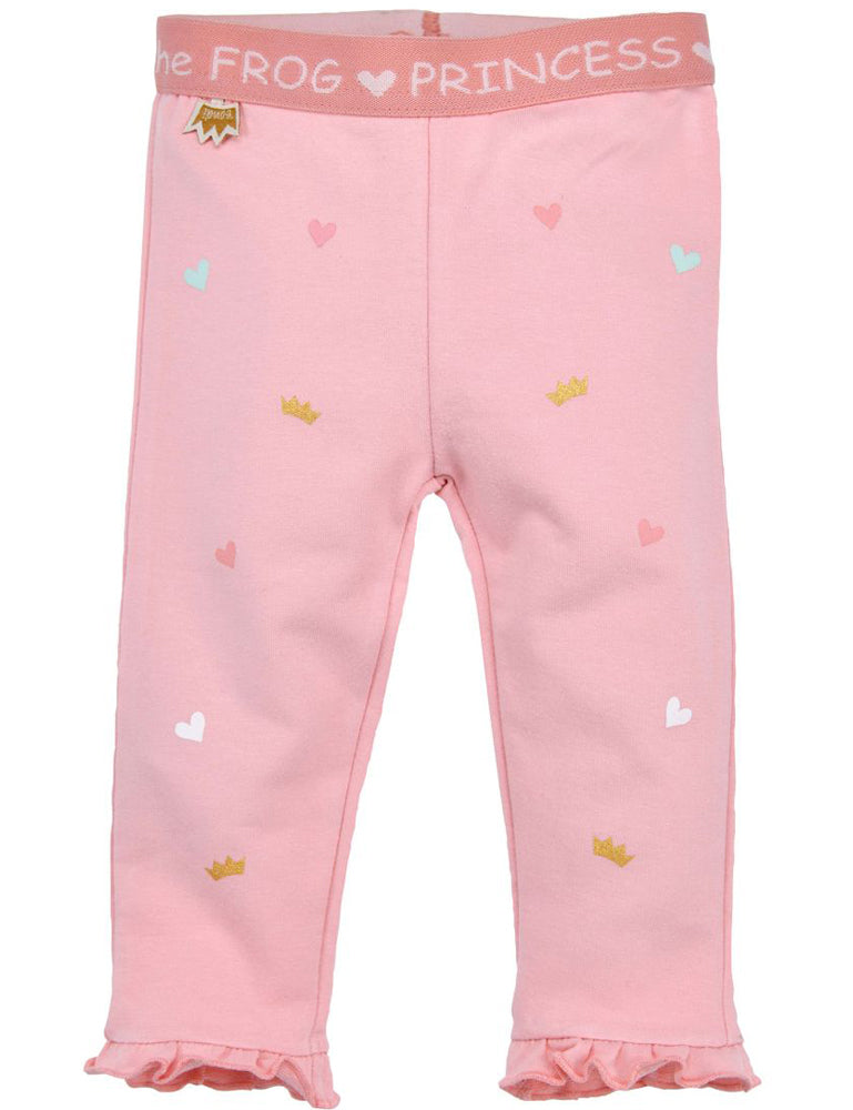bondi-baby-kinder-leggings-princess-86577-rosa-m-dchen-hose image 1