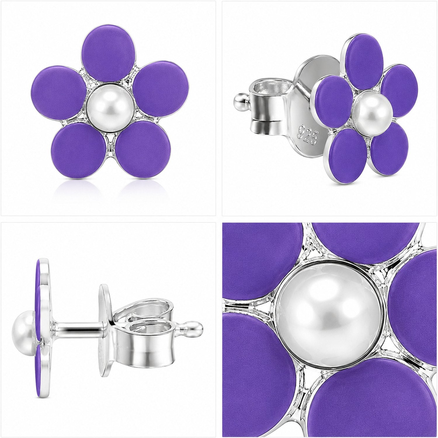 luisia-ohrstecker-blume-925-sterling-silber-lila image 4