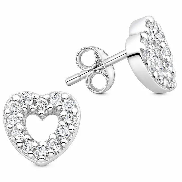 luisia-herz-mit-zirkonia-ohrstecker-925-sterling-silber image 1