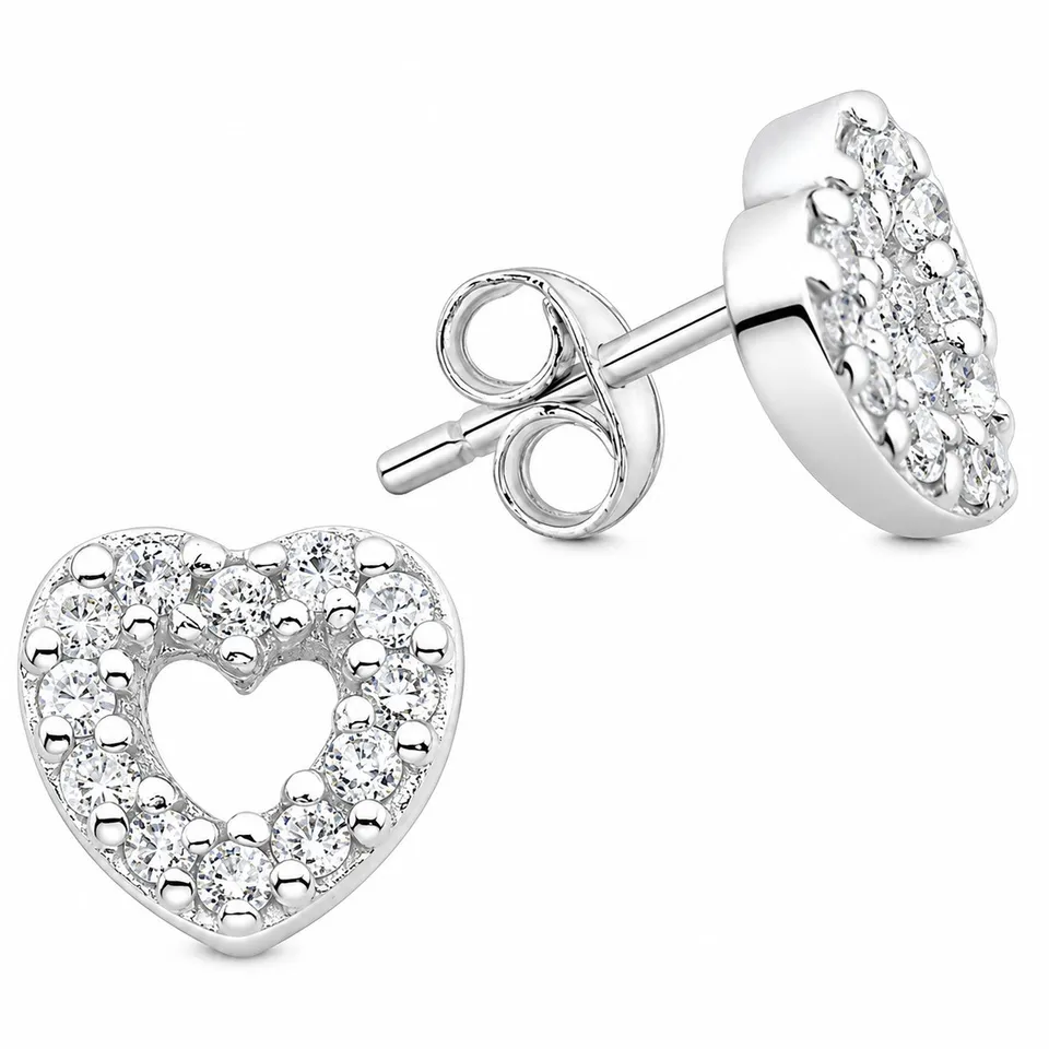 luisia-herz-mit-zirkonia-ohrstecker-925-sterling-silber image 1