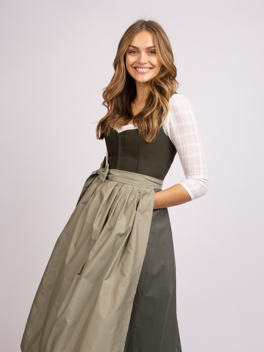 heimatgl-ck-bluse-amelie-dirndlbluse-damen-dreiviertelarm-herzausschnitt image 2