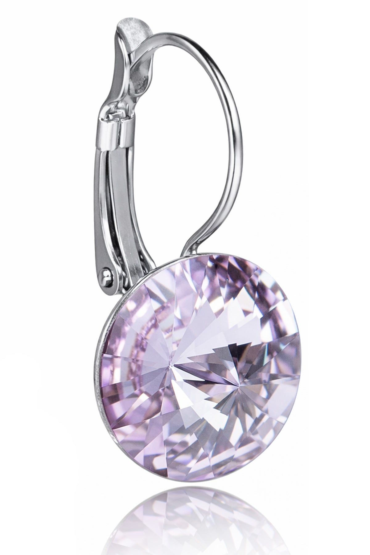 luisia-ohrringe-rivoli-12-mm-mit-kristallen-von-swarovski-violet image 2