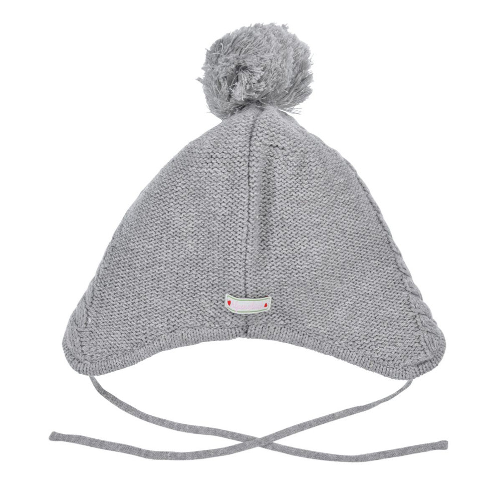 trachtenland-bondi-baby-strickm-tze-pilz-86682-grey-melange image 2