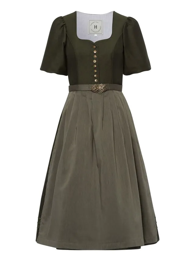 heimatgl-ck-dirndl-lisbeth-olive-jacquard-rmeldirndl image 1