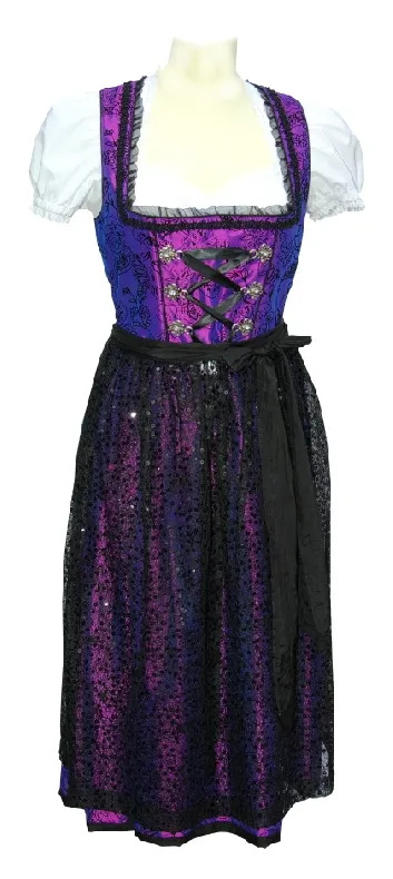 trachten-benkert-glitzi-dirndl-lila-schwarz image 1
