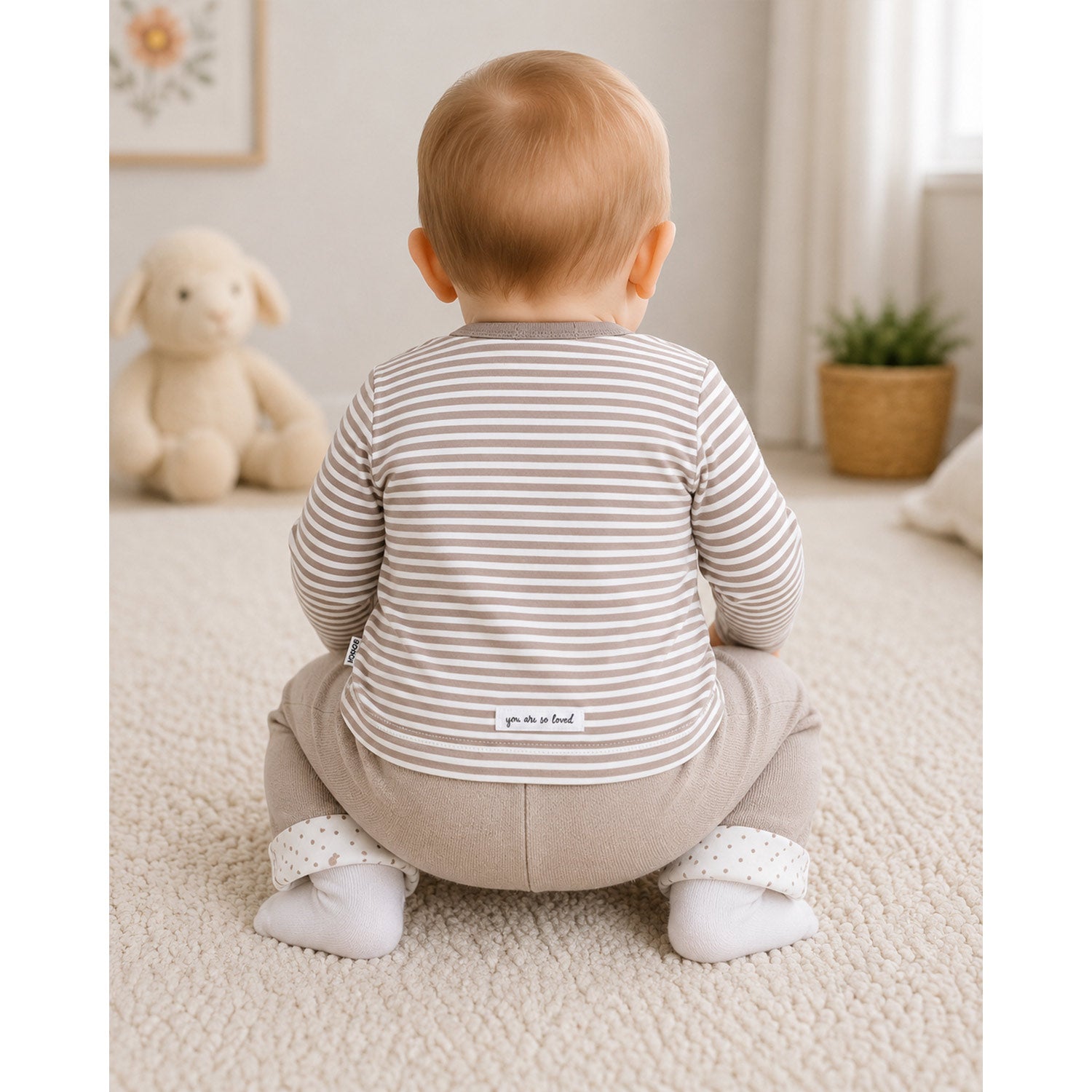 bondi-baby-langarmshirt-lastwagen-93987-stripe-cappuccino-white image 4