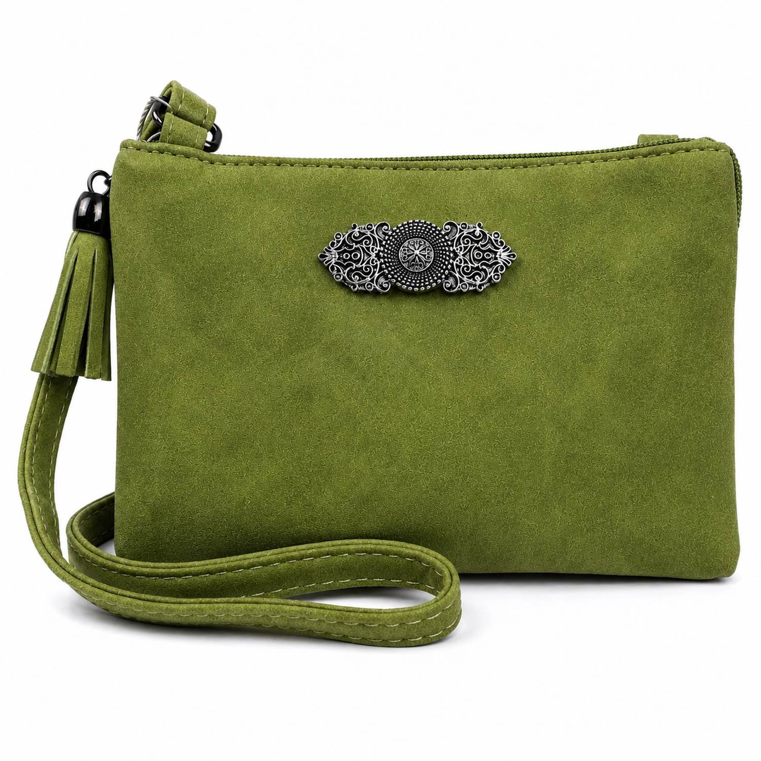 trachtenland-trachten-handtasche-sofia-dirndl-umh-ngetasche-hellgr-n image 1